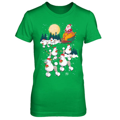 Dog Reindeer Poodle Christmas Gift T-Shirt & Sweatshirt | Teecentury.com