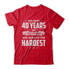 The First 40 Years Of Childhood Are Always The Hardest Birthday T-Shirt & Hoodie | Teecentury.com