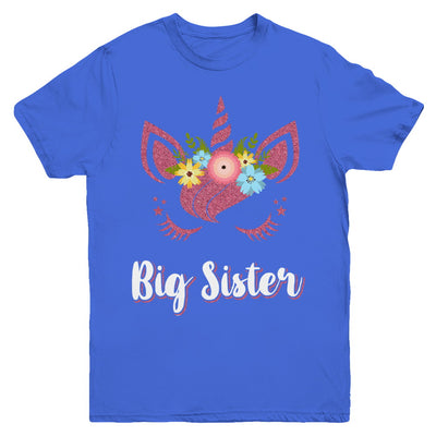 Unicorn Big Sister I'm Going To Be A Big Sister Youth Youth Shirt | Teecentury.com