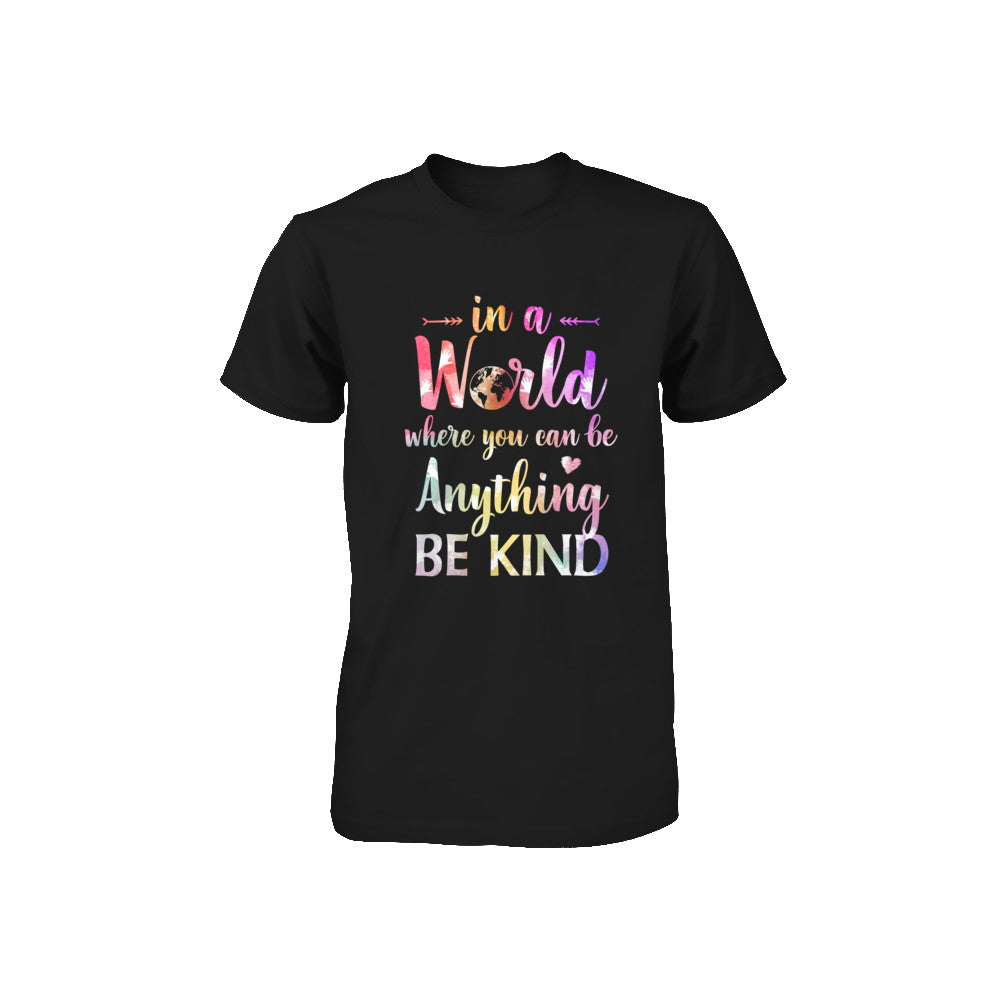 Autism In A World Where You Can Be Anything Be Kind Youth Youth Shirt | Teecentury.com