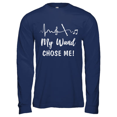 My Wand Chose Me Flute Player Music T-Shirt & Hoodie | Teecentury.com