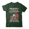 Supporting My Granddaughter As She Serves Proud Army Grandpa T-Shirt & Hoodie | Teecentury.com