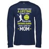 Funny My Favorite Softball Player Calls Me Mom T-Shirt & Hoodie | Teecentury.com