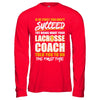 If At First You Don't Succeed Funny Lacrosse Coach T-Shirt & Hoodie | Teecentury.com