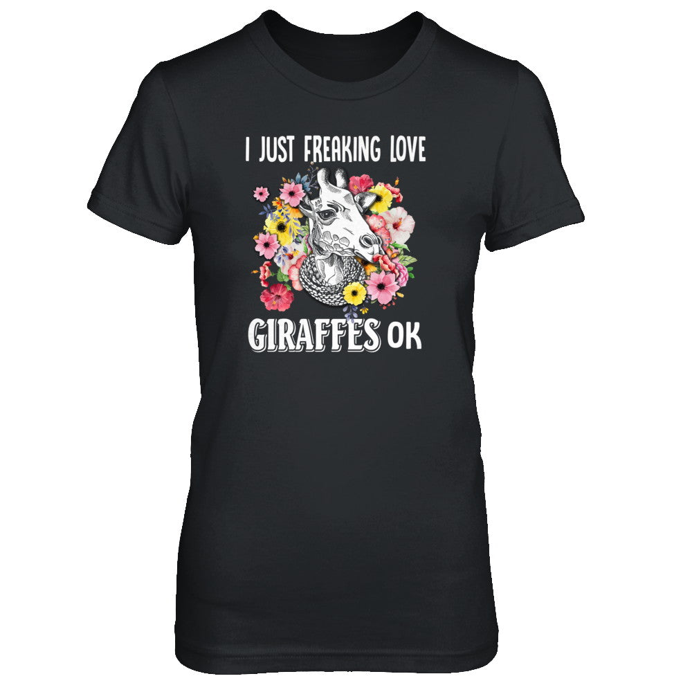 I Just Freaking Love Giraffes T-Shirt & Tank Top | Teecentury.com