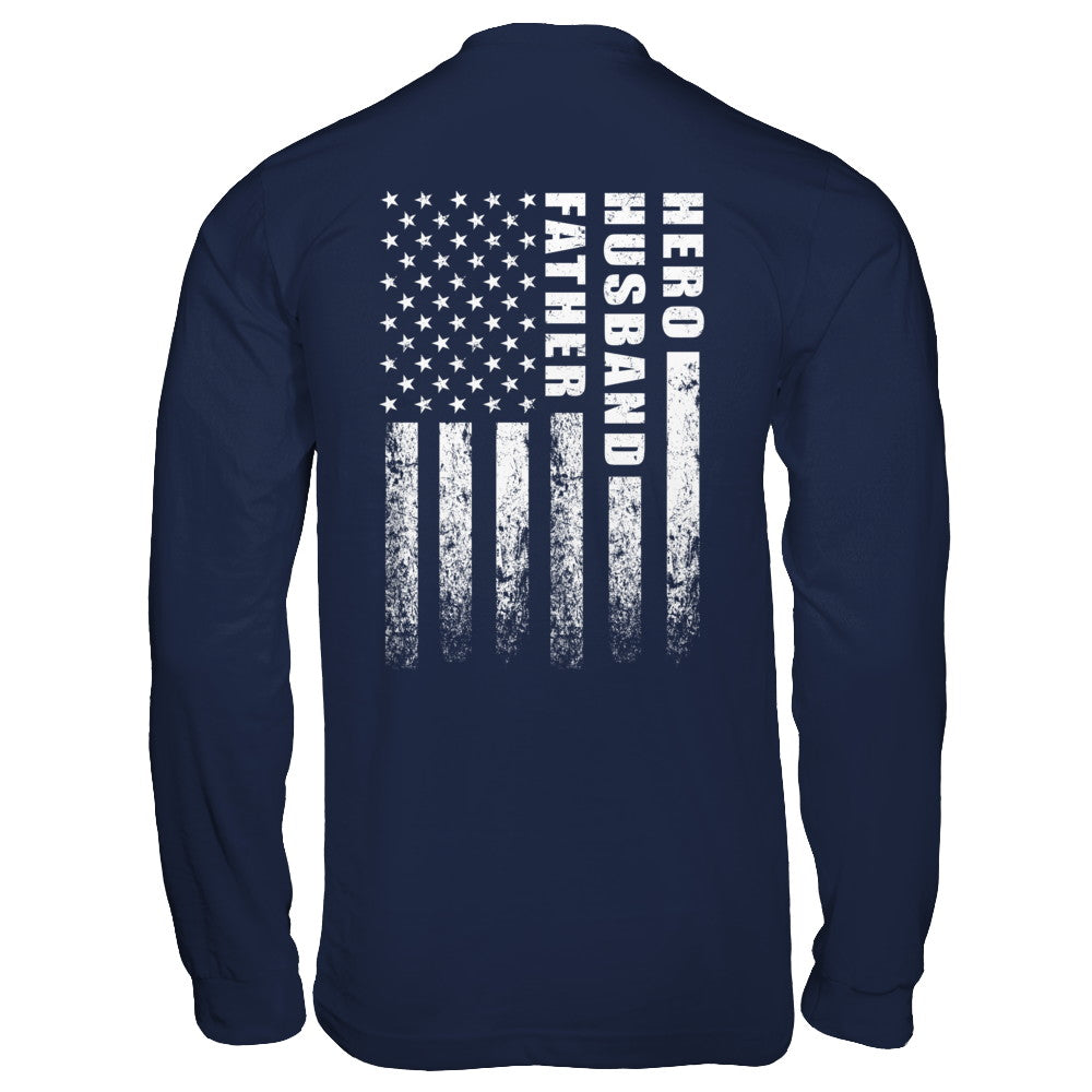 Veteran Soldier Husband Dad Hero Fathers Day Gift T-Shirt & Hoodie | Teecentury.com