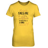 March Girls Sunshine Mixed With A Little Hurricane Birthday T-Shirt & Tank Top | Teecentury.com