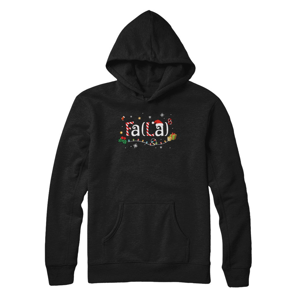 Cute Math Fa La Funny Christmas T-Shirt & Sweatshirt | Teecentury.com