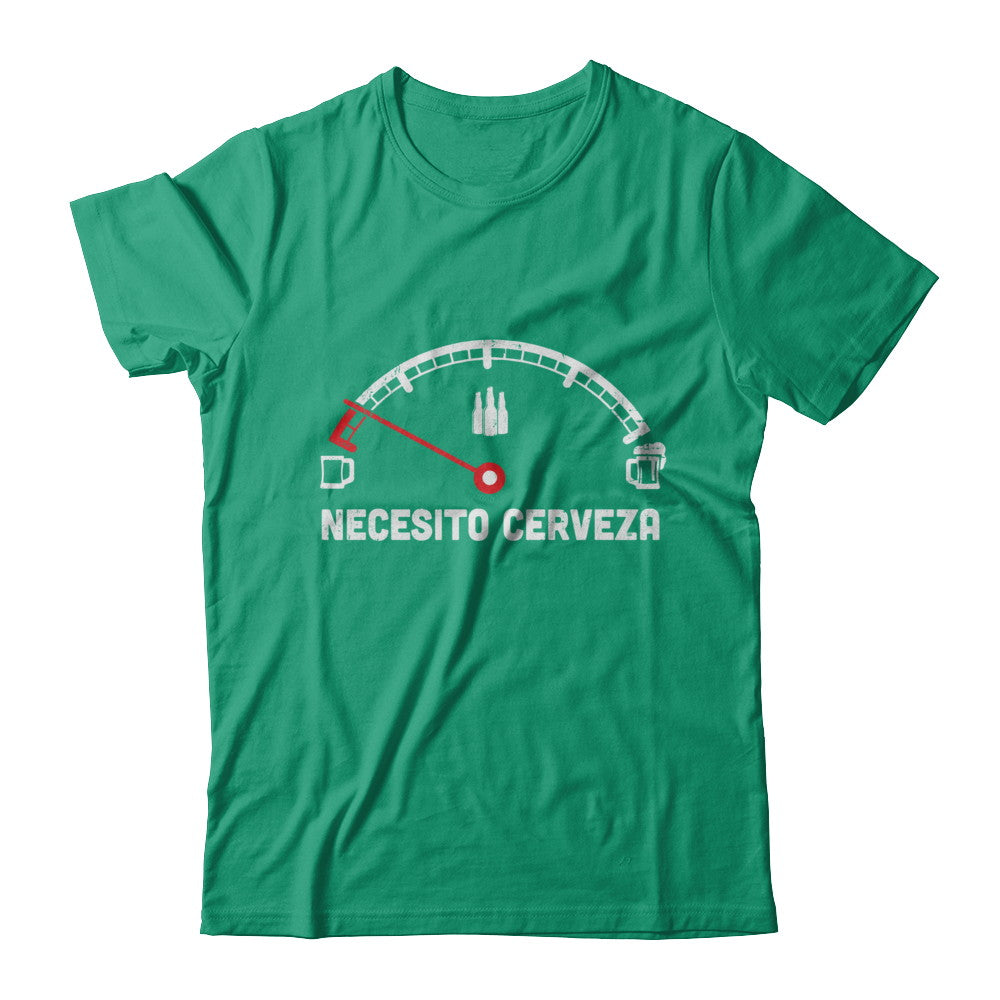 Funny Saying Cars Necesito Cerveza I Need Beer T-Shirt & Hoodie | Teecentury.com