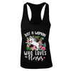 Just A Woman Who Loves Horses T-Shirt & Tank Top | Teecentury.com