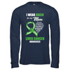 Liver Cancer I Wear Green For My Mom Son Daughter T-Shirt & Hoodie | Teecentury.com