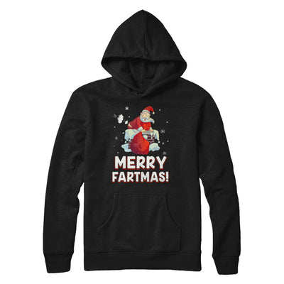 Funny Merry Fartmas Santa Claus Farting Christmas T-Shirt & Sweatshirt | Teecentury.com