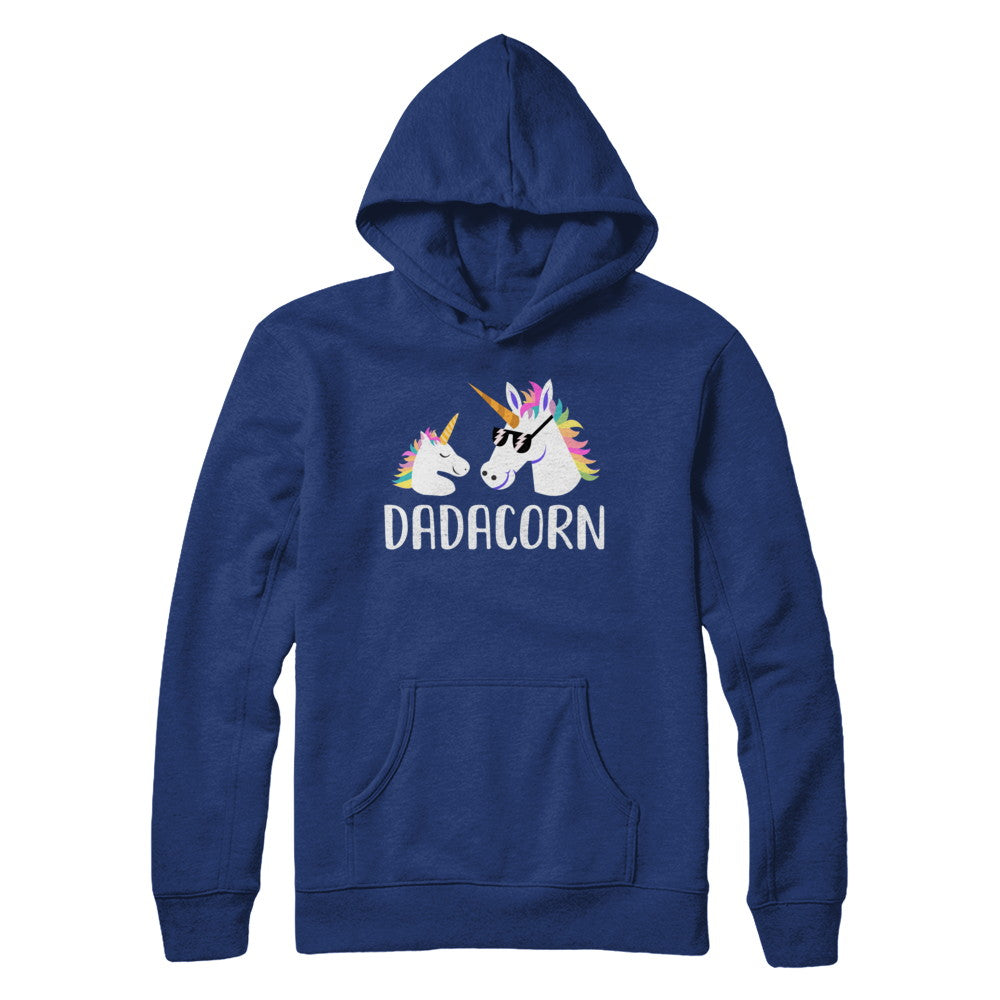Dadacorn Unicorn Dad And Baby Fathers Day T-Shirt & Hoodie | Teecentury.com