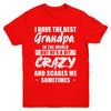 I Have The Best Grandpa In The World Kids Youth Youth Shirt | Teecentury.com