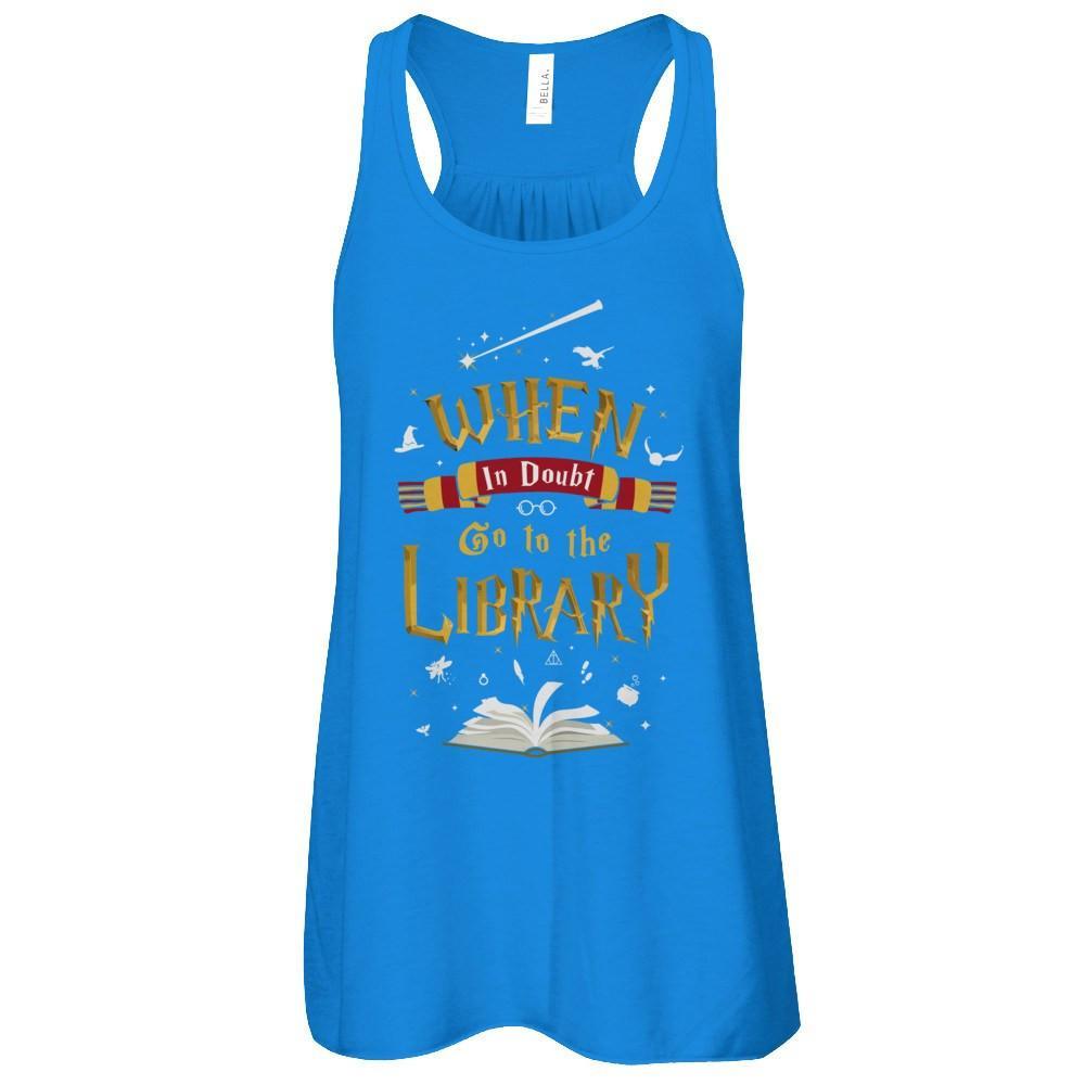 When In Doubt Go To The Library T-Shirt & Hoodie | Teecentury.com