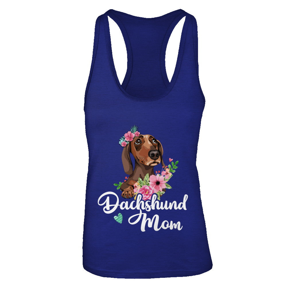 Dachshund Mom Funny Dog Mom Gift Idea T-Shirt & Tank Top | Teecentury.com