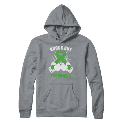 Boxing knock out Lymphoma Awareness Support T-Shirt & Hoodie | Teecentury.com