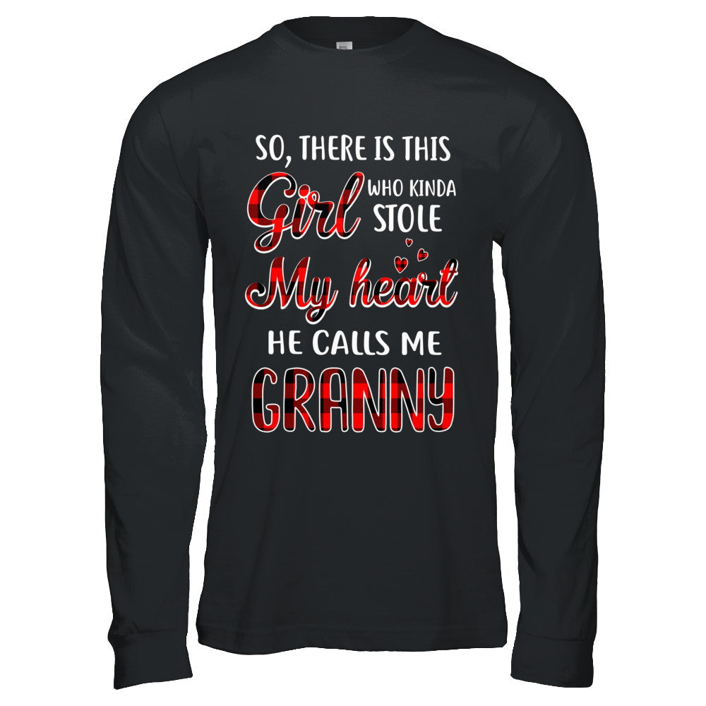 This Girl Who Kinda Stole My Heart He Calls Me Granny T-Shirt & Hoodie | Teecentury.com
