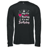 Wine Sip Sip Hooray It's My Birthday T-Shirt & Tank Top | Teecentury.com