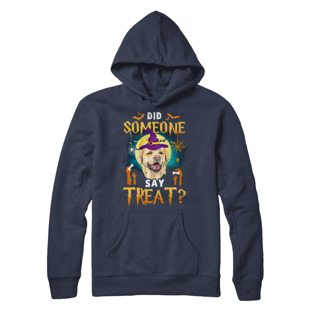 Did Someone Say Treat Labrador Halloween Costume T-Shirt & Hoodie | Teecentury.com