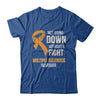 Not Going Down Without A Fight Multiple Sclerosis Warrior T-Shirt & Hoodie | Teecentury.com