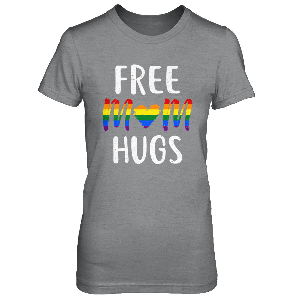 Free Mom Hugs Support LGBT T-Shirt & Hoodie | Teecentury.com