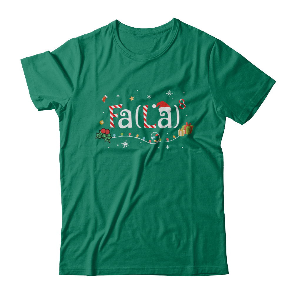 Cute Math Fa La Funny Christmas T-Shirt & Sweatshirt | Teecentury.com