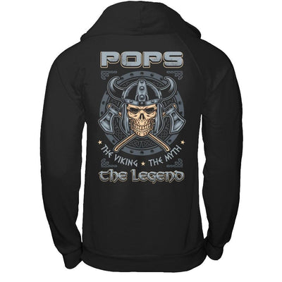 Pops The Viking The Myth The Legend T-Shirt & Hoodie | Teecentury.com