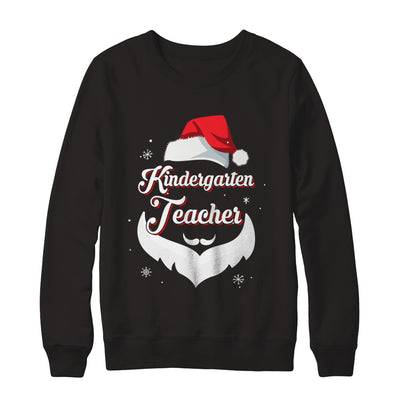 Kindergarten Teacher Claus Matching Christmas Santa T-Shirt & Sweatshirt | Teecentury.com