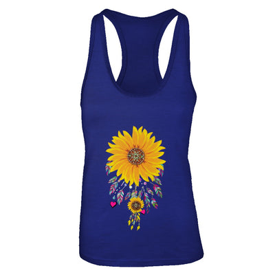 Native Dream Catcher Sunflower T-Shirt & Tank Top | Teecentury.com