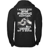 I Asked God For A Fishing Partner He Sent Me My Three Sons T-Shirt & Hoodie | Teecentury.com