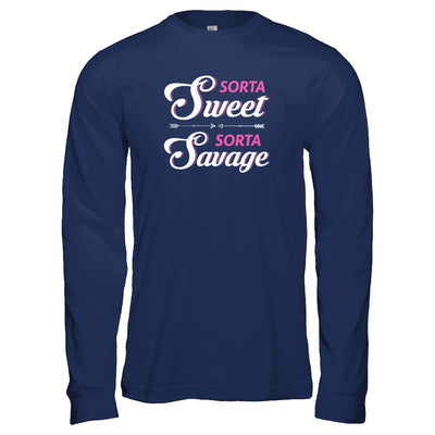 Sorta Sweet Sorta Savage T-Shirt & Tank Top | Teecentury.com