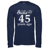 45Th Wedding Anniversary Married Couples 1977 Husband Wife T-Shirt & Hoodie | Teecentury.com