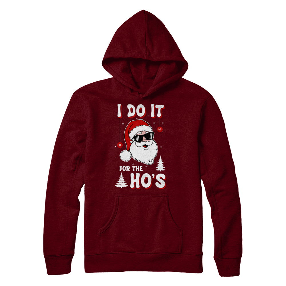 Funny Christmas Santa Ho Gift Cute Xmas Santa Naughty T-Shirt & Sweatshirt | Teecentury.com