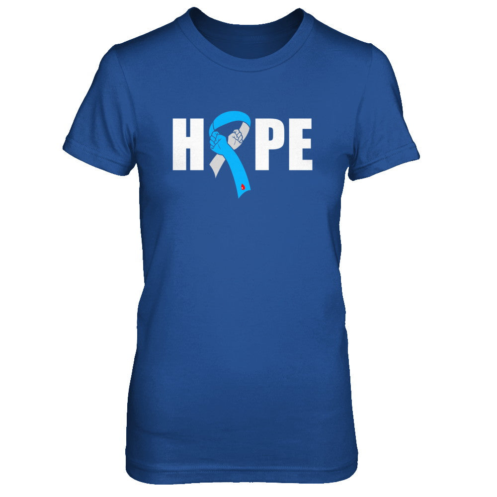 Hope Cure Fight T1D T2D Diabetic Diabetes Warrior T-Shirt & Hoodie | Teecentury.com
