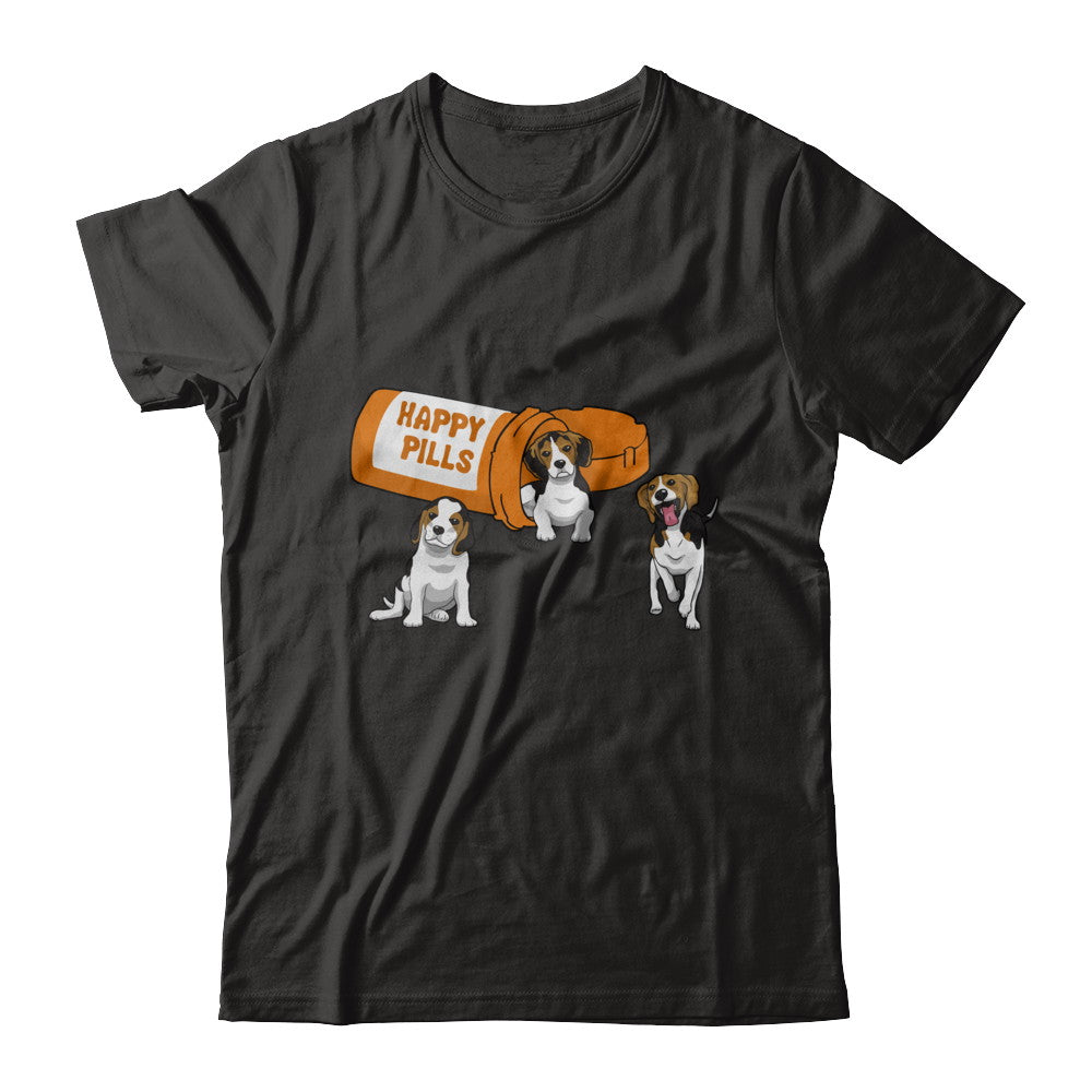 Beagles Happy Pills T-Shirt & Hoodie | Teecentury.com
