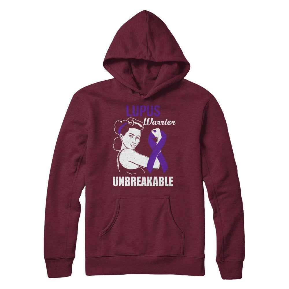 Lupus Awareness Warrior Unbreakable Front & Back Coffee Mug