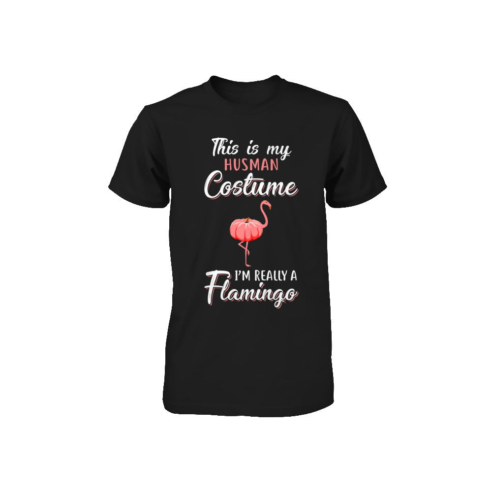 This Is My Human Costume I'm Really A Flamingo Halloween Youth Youth Shirt | Teecentury.com