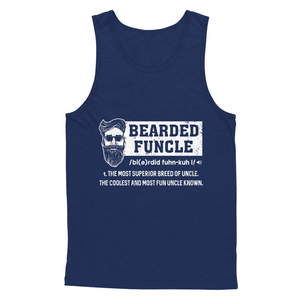 Bearded Funcle Funny Uncle Definition Beard T-Shirt & Hoodie | Teecentury.com