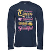 February Girls Queen Is Diamond Strong Beautiful T-Shirt & Hoodie | Teecentury.com