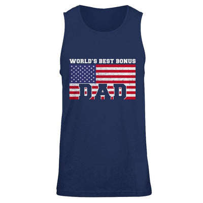 Worlds Best Bonus Dad Stepdad T-Shirt & Hoodie | Teecentury.com