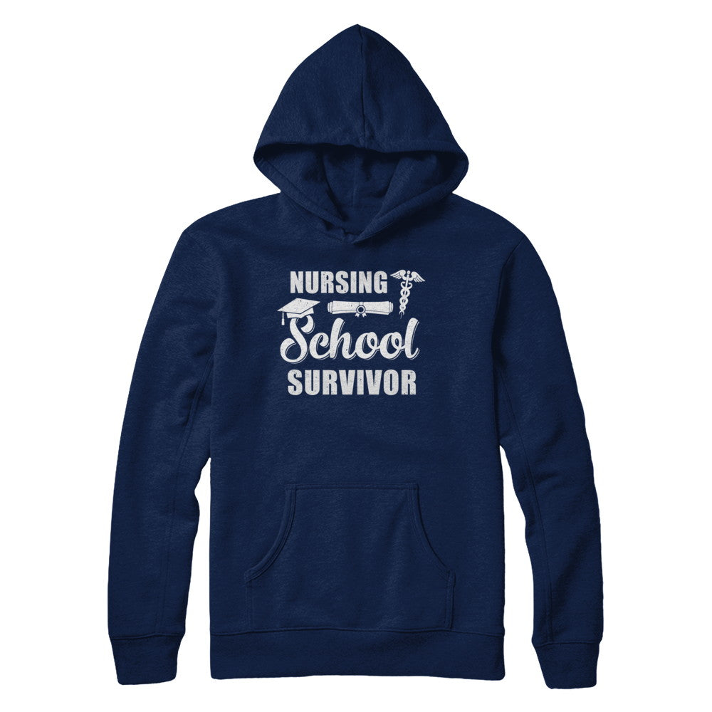 Nurse Graduate Gifts Nursing School Survivor Gradution T-Shirt & Hoodie | Teecentury.com