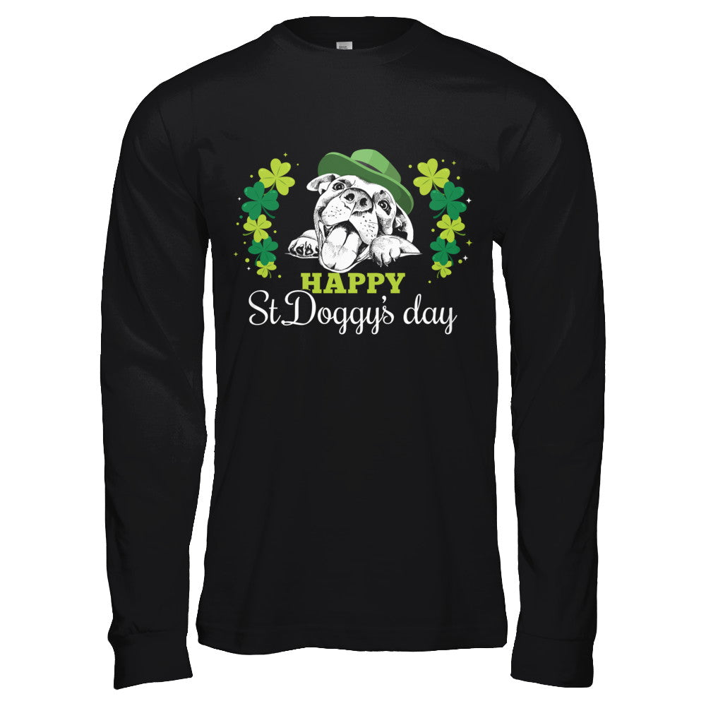 Happy St Doggy's Day Saint Patrick's Day Dog T-Shirt & Hoodie | Teecentury.com