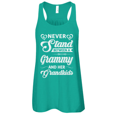 Never Stand Between A Grammy And Her Grandkids Mothers Day T-Shirt & Tank Top | Teecentury.com