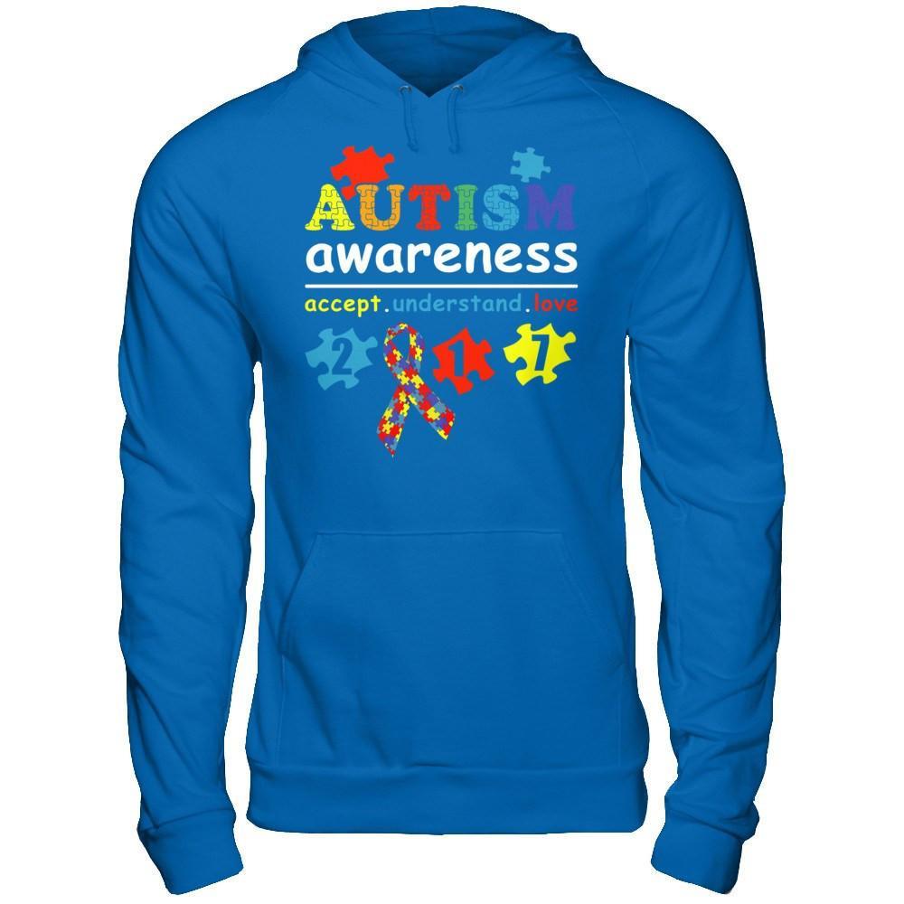 Autism Awareness 2017 Accept Understand Love T-Shirt & Hoodie | Teecentury.com