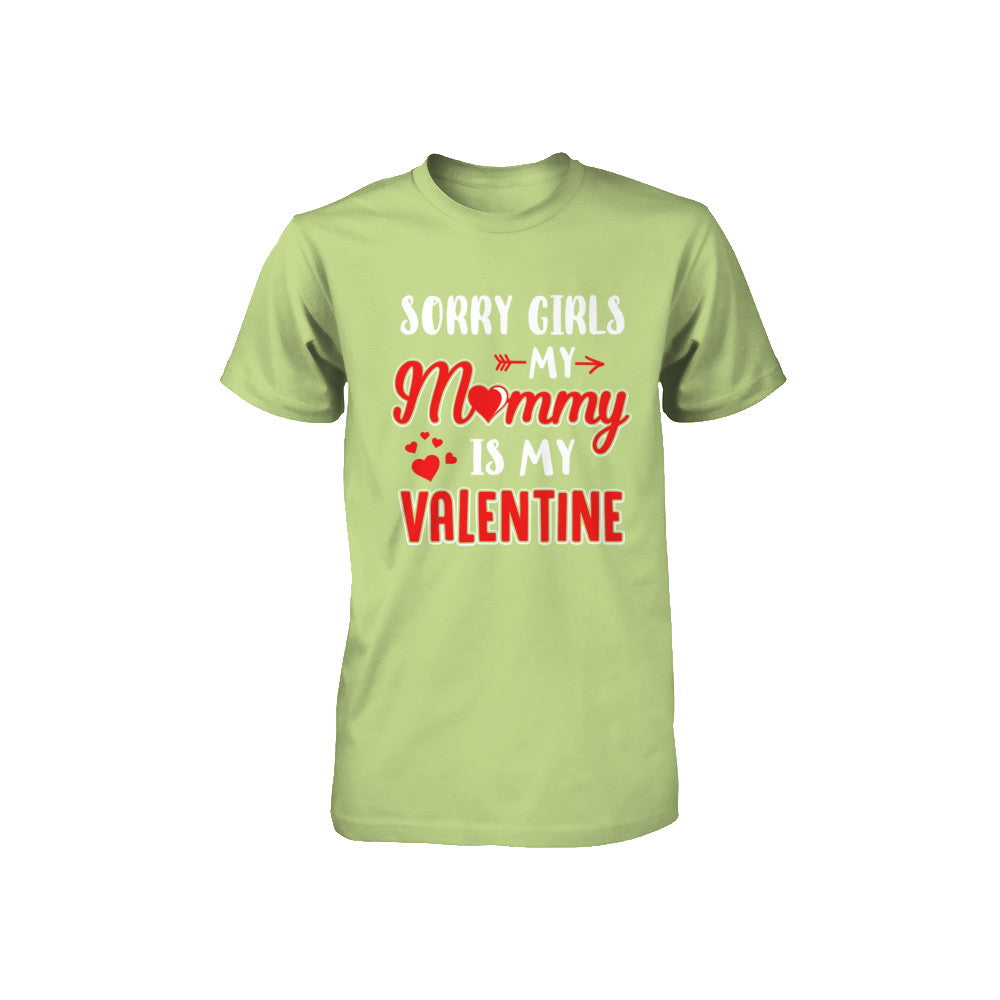 Funny Valentines Day Toddler Boy Mommy Is My Valentine Youth Youth Shirt | Teecentury.com