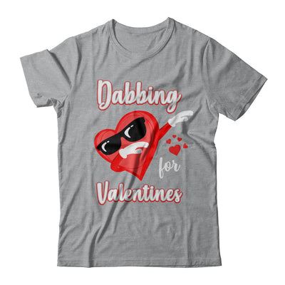 Dabbing For Valentines Day Cute Funny Heart Love T-Shirt & Hoodie | Teecentury.com