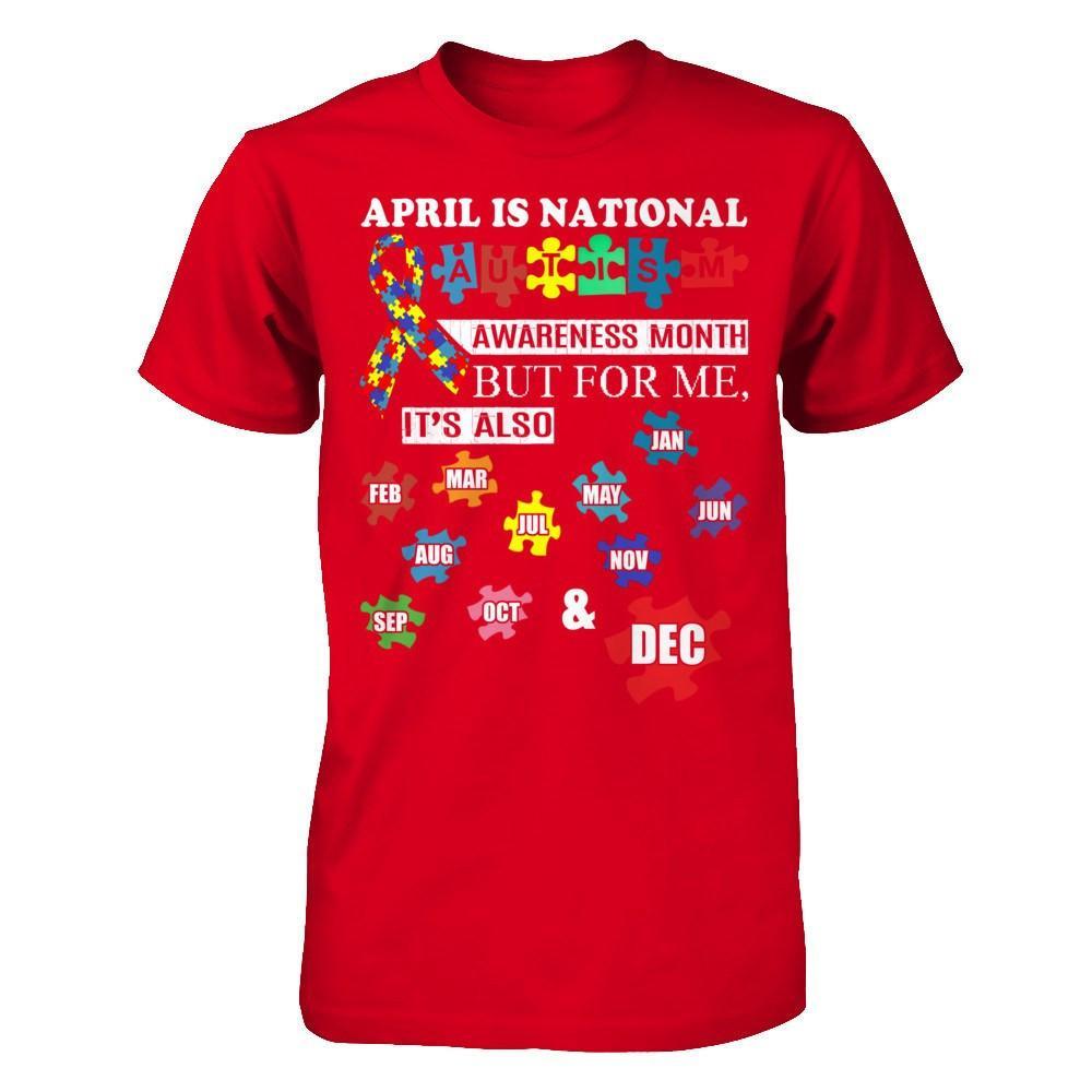 April Is National Autism Awareness Month T-Shirt & Hoodie | Teecentury.com