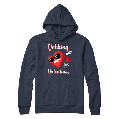 Dabbing For Valentines Day Cute Funny Heart Love T-Shirt & Hoodie | Teecentury.com