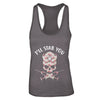 I'll Stab You Nurse Skull Floral Flower Nursing Gift T-Shirt & Tank Top | Teecentury.com